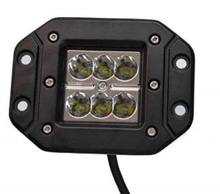 Proiector LED Auto Offroad 18W/12V-24V, 1320 Lumeni, Incastrabil, Flood Beam 60  ()