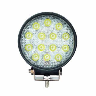 Proiector LED Auto Offroad 42W/12V-24V, 3080 Lumeni, Rotund, Flood Beam 60 Grade ()