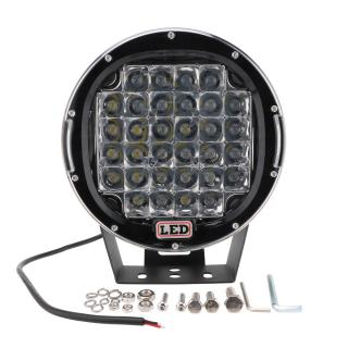 Proiector LED Auto Offroad 96W, 12V-24V, 7200 Lumeni, Rotund, Spot Beam 30 Grade ()