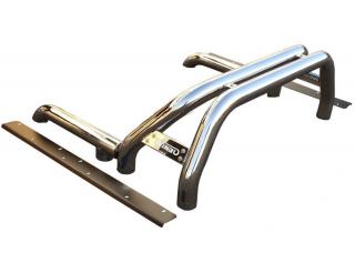 Rollbar inox cu rail Ford Ranger 2012 - 2016+ 3 /76mm RBL-RG12-RBL  ()