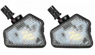 Set 2 Lampi Led Undermirror Mercedes A, B, C, E, S, CLA, CLS, GLA, GLK -BTLL-357 ()