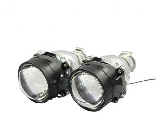 Set 2 Lupe Bifazice Mini H1 2,5  cu ornamente la alegere incluse ()