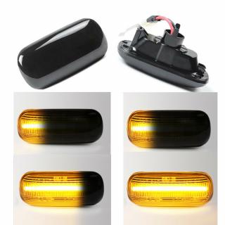 Set 2 Semnalizari Aripa LED Dinamice A3, A4, A6, A8, TT, Allroad - (D0189) D0471 ()