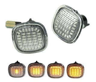 Set 2 Semnalizari Aripa LED Dinamice Audi A3, A4 B5, A8 D2 - D0385 ()