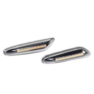 Set 2 Semnalizari Aripa LED Dinamice E46 Facelift, E36 Facelift - D0459 ()