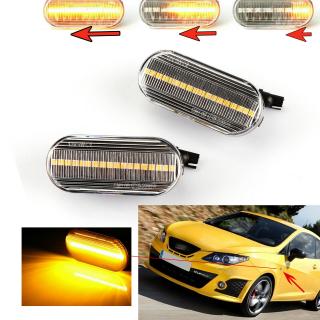 Set 2 Semnalizari Aripa LED Dinamice Ford Fiesta, Fusion, Galaxy, Focus 2 D0451 ()