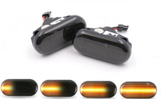 Set 2 Semnalizari Aripa LED Dinamice Nissan Qashqai, Pathfinder, Navara - D0325 / SLN-1 ()