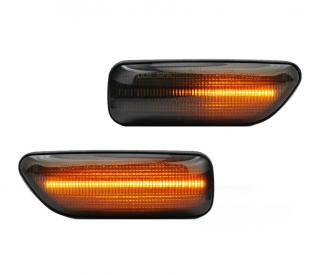 Set 2 Semnalizari Aripa LED Dinamice Volvo XC90, XC70, S60, S80, V70 - D0692  ()