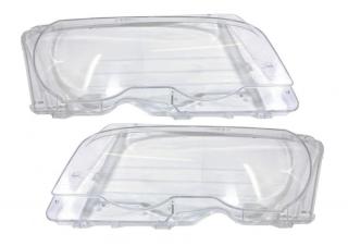 Set 2 sticle faruri pentru BMW Seria 3 E46 Coupe / Cabrio Non Facelift (1998 -  ()