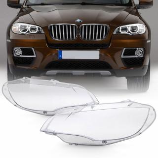 Set 2 sticle faruri pentru BMW X6 E71 far cu Bixenon (2008 - 2014) - HB080 ()