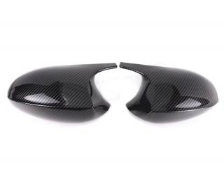 Set capace oglinzi Batman Style pentru Bmw Seria 3 E90, E91, E92, E93, Seria 1 E81, E82, E87, E88 carbon - BMC02