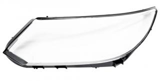 Sticla far stanga pentru Volkswagen Tiguan cu faruri cu bec halogen H7 (2011 - 2016) - HV031-STANGA