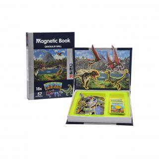Carte magnetica puzzle Dinozauri