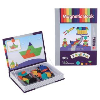 Carte magnetica puzzle TANGRAM- Magnetic Book jigsaw puzzle