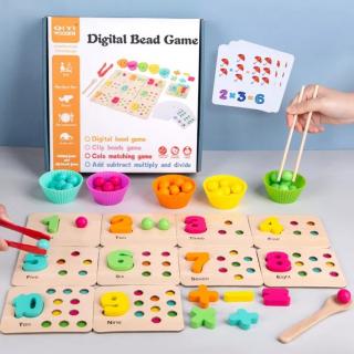 Joc de tip Montessori de matematica si exersarea motricitatii - Digital Bead Game
