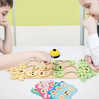 Joc de tip Puzzle Expresii faciale cu sonerie - OUA