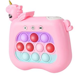 Joc interactiv consola Pop IT Unicorn roz