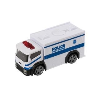 Macheta Metalica - Camion De Interventie, Politie, 12 cm