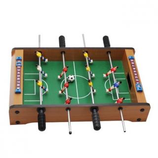 Masa de fotbal pentru copii cu 12 jucatori si tabela de scor 51 x 51 x 10 cm