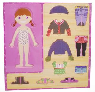 PUZZLE Imbraca fata