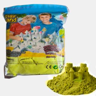 Rezerva nisip kinetic galben - Play sand - 1 kg