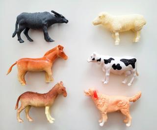 Set 6 figurine animale de la ferma 2