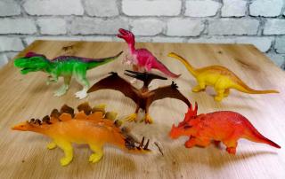 Set 6 figurine DINOZAURI