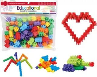 Set de constructie educational cuburi Six Dimensions - 100 de piese