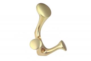 Agatatoare cuier 8136L, 105x80 mm, brushed gold