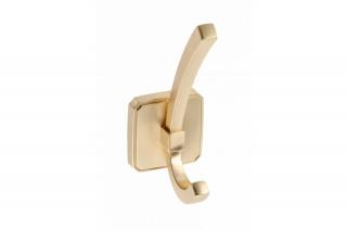 Agatatoare cuier CAPITAL 123x62 mm, brushed gold