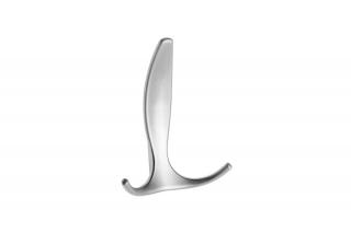 Agatatoare cuier E18 101x75 mm, aluminiu