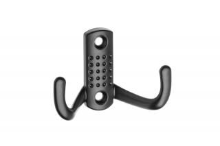 Agatatoare cuier K23 B0 70x47 mm, negru mat