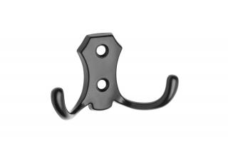 Agatatoare cuier K24 B0 78x46 mm, negru mat