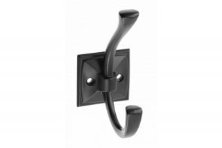 Agatatoare cuier MADRYT 108x46 mm, negru mat