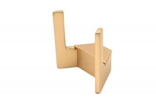 Agatatoare cuier SEVILLA, 50x50x30 mm, brushed gold