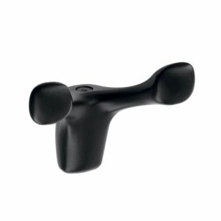 Agatatoare cuier TOLEDO B0 79x58 mm, negru mat