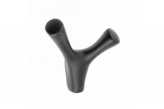 Agatatoare cuier TORNA 81x71 mm, negru mat