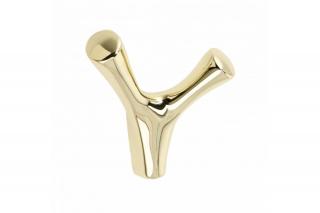 Agatatoare cuier TORNA 81x71 mm, shiny gold
