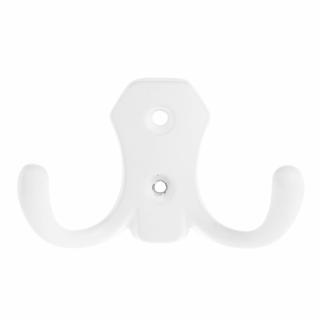 Agatatoare cuier XV03 46x75 mm, alb mat