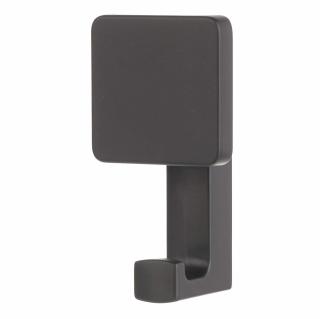 Agatatoare cuier XV25 86x45 mm, negru mat