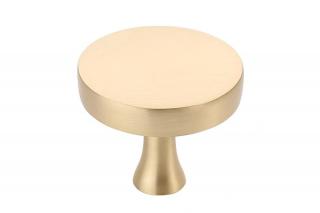 Buton mobila DUNE 32x26 mm, brushed gold