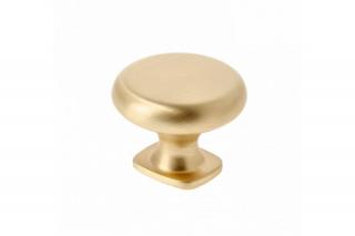 Buton mobila LORENA 33x26 mm, brushed gold