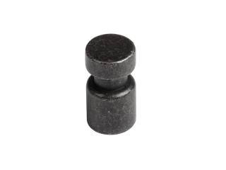 Buton mobila Negru Antic 29x15 mm, WPO785