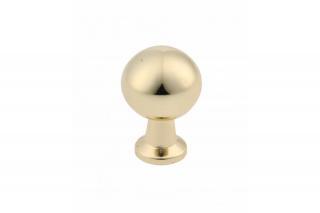 Buton mobila NORD 20x33 mm, shiny gold