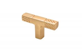 Buton mobila OVIEDO 50x30 mm, brushed gold