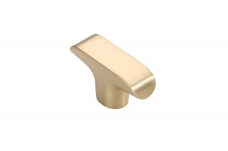 Buton mobila PISA 50x27 mm, brushed gold