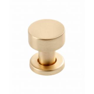 Buton mobila RING 26x31 mm, brushed gold