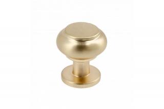 Buton mobila STILO 33x31 mm, brushed gold