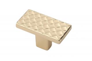 Buton mobila VIGO 42x25 mm, brushed gold