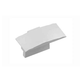 Capac lateral pentru profil aluminiu incastrat banda led MICRO, gri - 10 buc.